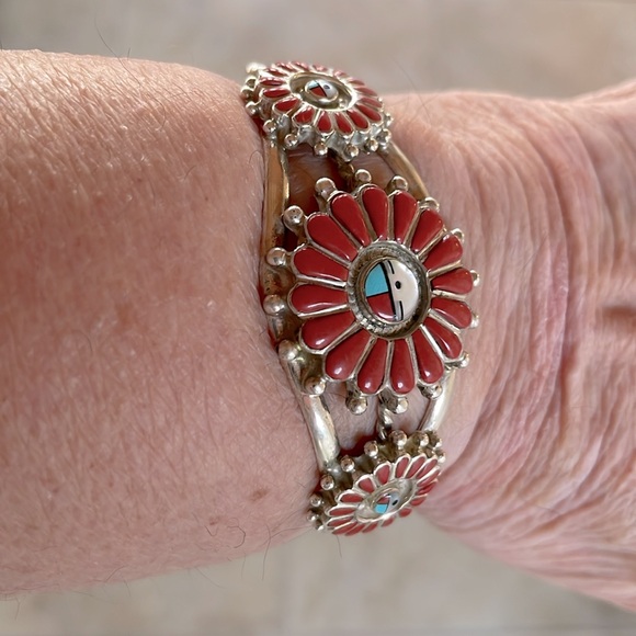 Coral Cuff Bracelet - Picture 7 of 7